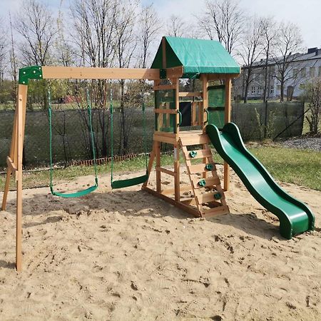 Dziki Zakatek Piskornia Dom Z Sauna Esterno foto