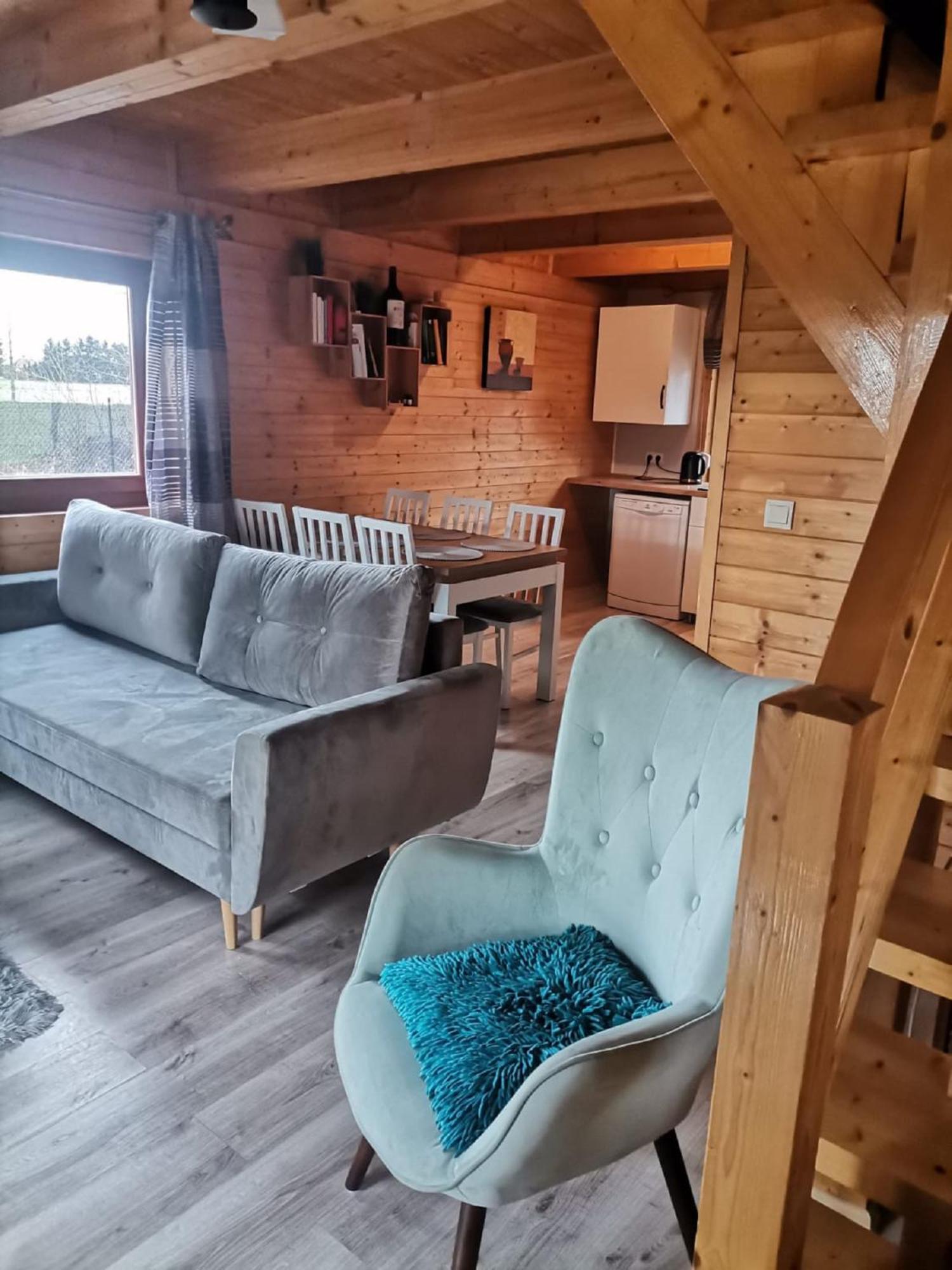 Dziki Zakatek Piskornia Dom Z Sauna Esterno foto