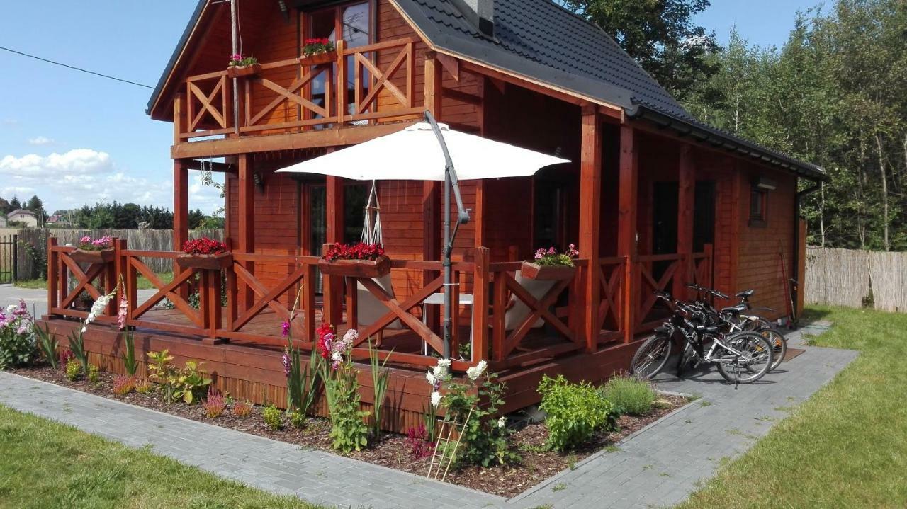 Dziki Zakatek Piskornia Dom Z Sauna Esterno foto