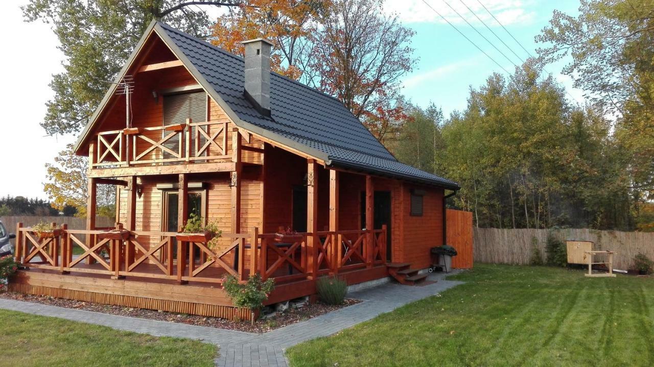 Dziki Zakatek Piskornia Dom Z Sauna Esterno foto